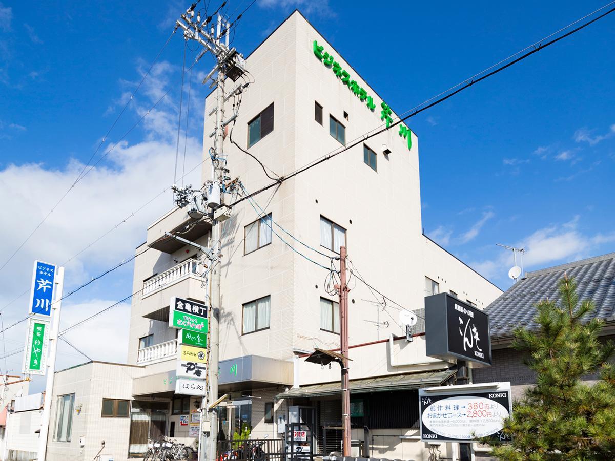 Business Hotel Serikawa Хиконе Экстерьер фото